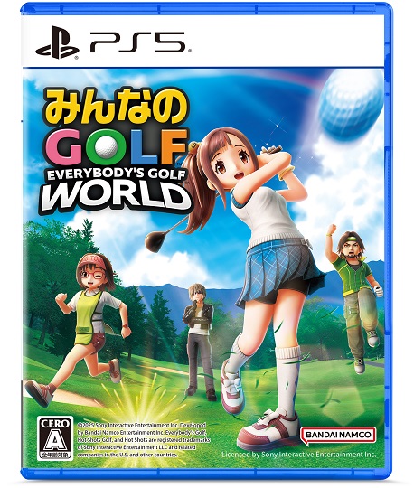 <span><small><small>2025年9月4日発売</small></small><br>PS5_みんなのGOLF WORLD</span>㋱6,930→<br><font color = red><b><Big><Big>6,080</big></big>円（税込）