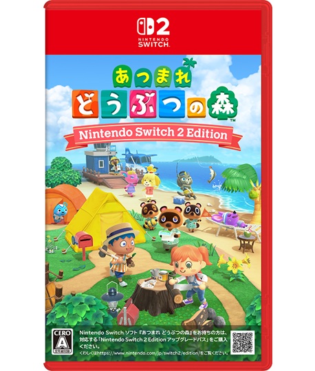 <span><small><small>2026年1月15日発売</small></small><br>Switch2_あつまれ どうぶつの森 Nintendo Switch 2 Edition</span>㋱7,128→<br><font color = red><b><Big><Big>6,280</big></big>円（税込）