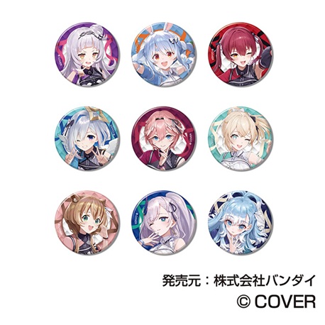<span><small><small>9月発売予定</small></small><br>ホロライブ_CANバッジ 6th fes. Color Rise Harmony C BOX stage2</span>㋱4,455→<br><font color = red><b><Big><Big>3,960</big></big>円（税込）