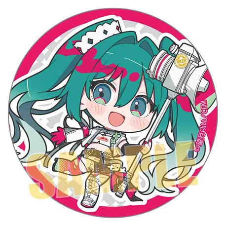 d*9様 レーシングミク2021Ver. 缶バッジ オートポリスver. プラチ d*9様 レーシングミク2021Ver. 缶バッジ オートポリスver. プラチ