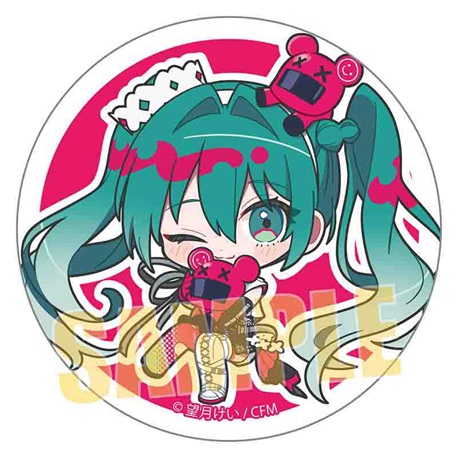 レーシングミク 2025Ver. 祝・お披露目缶バッジ 初音ミク 初音ミク レーシングミク 2025 スポンサー 缶バッジ 会場限定