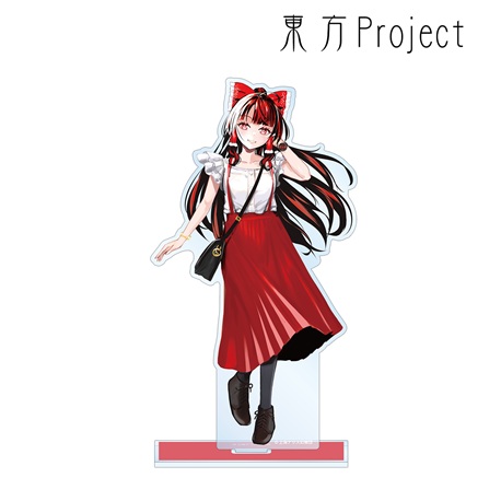 <span><small><small>10月発売予定</small></small><br>東方Project_松本能人イラスト 博麗霊夢 ウォッチコーデver. BIGアクリルスタンド</span>㋱1,999→<br><font color = red><b><Big><Big>1,790</big></big>円（税込）